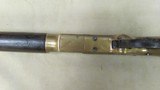 Winchester Model 1866 Lever Action Rifle, Early 2nd. Model .44 Caliber Rim Fire with Very Good Bore and Original Sling Swivels - 15 of 20