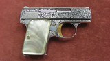 Browning Belgium Baby Browning 6.35mm (.25 ACP) Renaissance Model with Original Blue Clamshell Case - 2 of 14