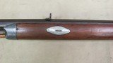 Kentucky or PA Long Rifle with Double Set Trigger, Inlayed Silver Eagle and Fittings, Approx. .36 Caliber - 16 of 19
