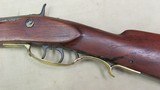 Kentucky or PA Long Rifle with Double Set Trigger, Inlayed Silver Eagle and Fittings, Approx. .36 Caliber - 15 of 19