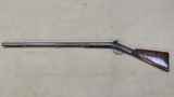 allen & thurber & co. antique 12 gauge engraved double barrel hammer shotgun