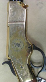 Henry Repeating Arms Engraved .44-40WCF Lever Action Rifle (Friends of NRA) Unfired Condition - 6 of 20