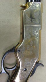 Henry Repeating Arms Engraved .44-40WCF Lever Action Rifle (Friends of NRA) Unfired Condition - 5 of 20