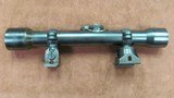 . Carl Zeiss Zielvier Nr, 45113 Sniper Scope with Rings and Bases - 5 of 7