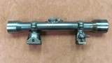 . Carl Zeiss Zielvier Nr, 45113 Sniper Scope with Rings and Bases - 2 of 7