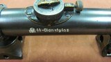 . Carl Zeiss Zielvier Nr, 45113 Sniper Scope with Rings and Bases - 4 of 7