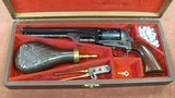 Colt 1851 Navy (2nd Gen.) .36 Cal. in Presentation Box with Powder Flask, Bullet Mold and .36 Cal. Balls