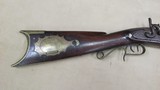 "Sharpshooter" Rifle (Civil War Era) featuring a Joseph Golcher lock.
Detailed engravings on many parts. - 2 of 20