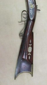 "Sharpshooter" Rifle (Civil War Era) featuring a Joseph Golcher lock.
Detailed engravings on many parts. - 5 of 20