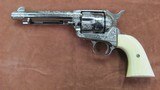 Colt Single Action Army Revolver Custom Engraved by a Master Engraver - 2 of 18