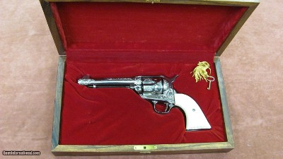Colt Single Action Army Revolver Custom Engraved by a Master Engraver
