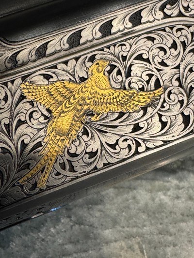 Perazzi MX8 12 Gauge Custom Engraving