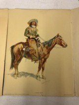 3 Portrait reprint folio's Remington Arms. Frederic Remington. Sid Latham - 13 of 15