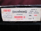 1971 Browning A5 Magnum Unfired in Box - 4 of 14
