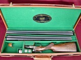 Winchester Parker Reproduction DHE 12GA 2 Barrel Set Beavertail LNIC - 2 of 15