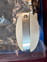 Colt Single Action Army Nickel Real Ivory Grips Unfired in Box Beautiful - 8 of 14