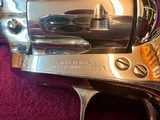 Colt Single Action Army Nickel Real Ivory Grips Unfired in Box Beautiful - 14 of 14