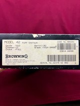 Browning Model 42 Grade V New Unfired in Box Beautiful Wood - 13 of 15