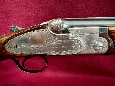 Beretta SO4 with Custom Todd Ramirez Stock