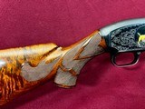 Winchester Model 12 Trap Custom Engraved 12 GA Custom Shop Gun - 7 of 15