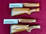 Krieghoff K80 Sporting and K20 Sporting Stocks New Never Used - 1 of 8