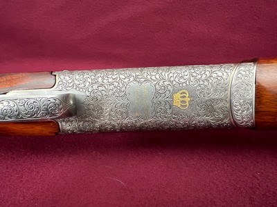 Krieghoff K32 Crown Grade Absolutely Beautiful - Receiver Forend Iron and Barrels All Numbers Matching - Image 5 of 14