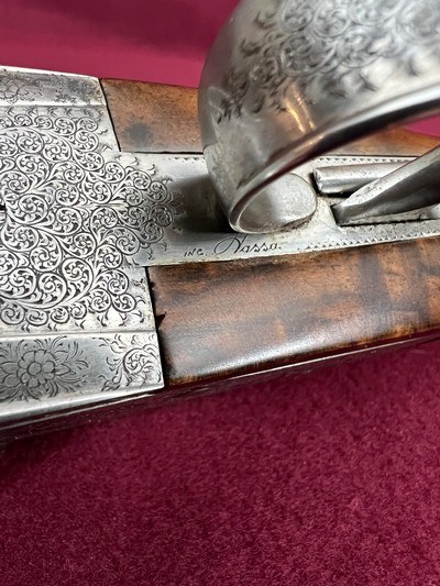 Arrieta Special Game Gun 12GA with 2 Inch Chambers Special Order Engraving and Wood - Image 15 of 15