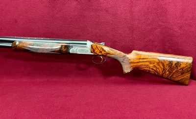 Perazzi MX12 SC3 Two Barrel Set with Exhibition Grade Wood Goldani Engraved - Image 2 of 15