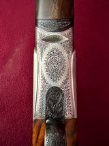 Perazzi MX12 SC3 Two Barrel Set with Exhibition Grade Wood Goldani Engraved - Image 11 of 15