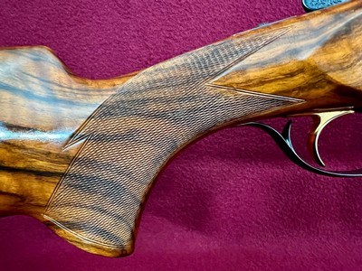 Perazzi MX12 SC3 Two Barrel Set with Exhibition Grade Wood Goldani Engraved - Image 14 of 15