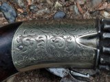 J R COOPER factory cased pepperbox with all accessories silver frame engraved - 6 of 15