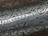 J R COOPER factory cased pepperbox with all accessories silver frame engraved - 8 of 15