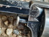 FINE FACTORY CASED TRANTER revolver with all accessories finnely engraved 80% orig blue fine cond. - 14 of 14