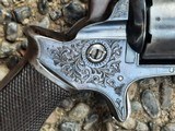 FINE FACTORY CASED TRANTER revolver with all accessories finnely engraved 80% orig blue fine cond. - 3 of 14