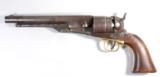 1863 Colt Army Percussion Revolver, with modern replica stock. - 1 of 9