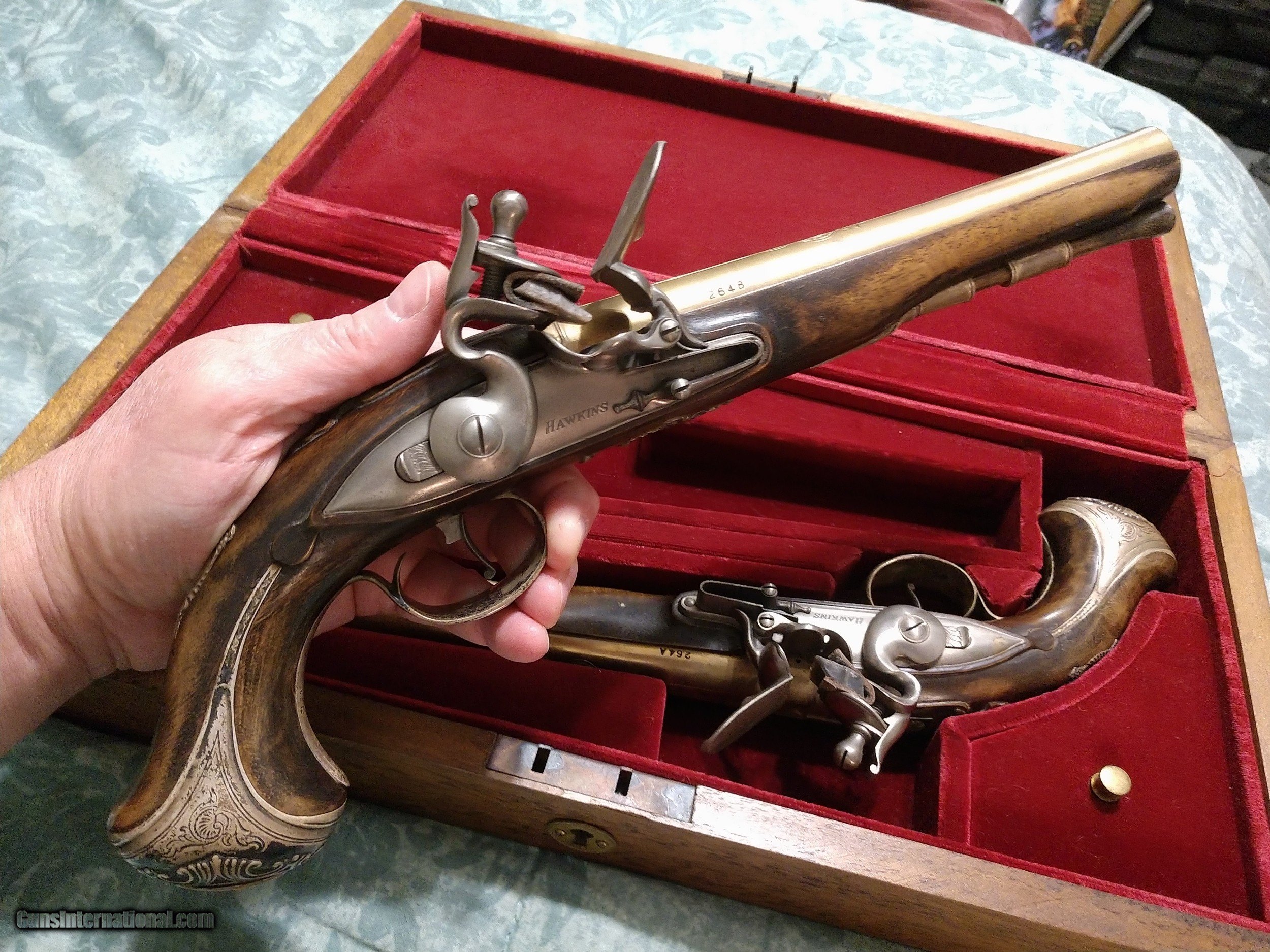 George Washington Flintlock Pistol - Atlanta Cutlery Corporation