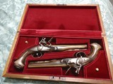 American Historical Society Bicentennial George Washington Flintlock Pistol set - 1 of 15