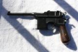 Mauser
Broomhandle Pistol 9mm - 1 of 8