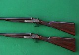 BOSS MATCHED PAIR OF TRADITIONAL ENGLISH 12 GA. SIDE-BY-SIDE GAME GUNS IN OUTSTANDING CONDITION - 3 of 13