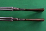 BOSS MATCHED PAIR OF TRADITIONAL ENGLISH 12 GA. SIDE-BY-SIDE GAME GUNS IN OUTSTANDING CONDITION - 5 of 13