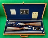 PURDEY MATCHED PAIR OF 12 GA BEST SIDELOCK EJECTOR SXS2-3/4", 1-1/4 oz. GAME GUNS - 1 of 15