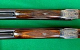 PURDEY MATCHED PAIR OF 12 GA BEST SIDELOCK EJECTOR SXS2-3/4", 1-1/4 oz. GAME GUNS - 6 of 15