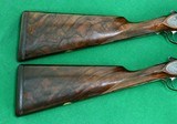 PURDEY MATCHED PAIR OF 12 GA BEST SIDELOCK EJECTOR SXS2-3/4", 1-1/4 oz. GAME GUNS - 9 of 15
