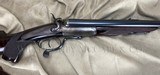 John Rigby & Co .450 3 1/4" St James Address Double rifle with sling and 40 loaded rounds - 1 of 12