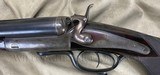 John Rigby & Co .450 3 1/4" St James Address Double rifle with sling and 40 loaded rounds - 6 of 12