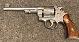 Smith & Wesson 2nd Model Hand Ejector Factory Nickel - 1 of 9