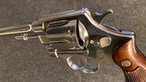 Smith & Wesson 2nd Model Hand Ejector Factory Nickel - 3 of 9