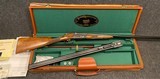 Parker DHE 28Ga 2 BBL set Cased, Straight Hand, Double triggers rare configuration, with original sales receipt. - 1 of 17