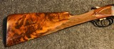 Parker Reproductions Straight Hand Double Trigger BHE 20 Ga 0 Frame Composed 2BBl Set with Original 1 Barrel Case. - 6 of 19