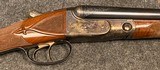 Parker Reproductions Straight Hand Double Trigger BHE 20 Ga 0 Frame Composed 2BBl Set with Original 1 Barrel Case. - 3 of 19